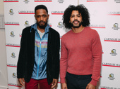 Lakeith Stanfield and Daveed Diggs step out.