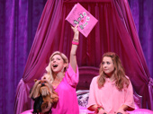 Kerry Butler as Mrs. George and Erika Henningsen as Cady in Mean Girls.