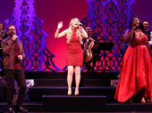 Josh Kaufman, Bianca Ryan and Candice Glover in Home For the Holidays. 