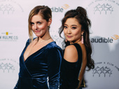Mean Girls stars Taylor Louderman and Ashley Park step out to support Tina Fey's honor. 