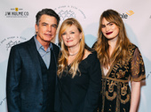Stage and screen star Peter Gallagher steps out with his wife Paula Harwood and daughter, Broadway alum Kathryn Gallagher.