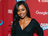 Adrienne Warren played Gloria Thorpe in this concert production of Damn Yankees.