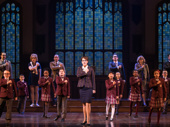 Analisa Leaming as Rosalie and the cast of School of Rock.