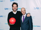 Hats off to these two for a fun night that benefits a great cause! Rudd poses with SAY founder Taro Alexander. 