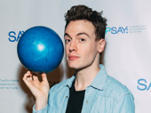 Stage and screen performer Erich Bergen strikes a pose.