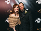 Les Miserables vet Jacquelyn Piro Donovan poses with husband and Broadway electrician Peter Donovan.