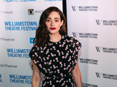 Screen star Emmy Rossum works the red carpet.
