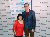 Broadway's Ann Harada and director Mark Brokaw snap a pic. She will star in The Closet, which Brokaw will helm.