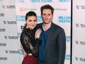 Theater couple Phillipa Soo and Steven Pasquale step out for the Williamstown Theatre Festival gala. Pasquale is set to star in the Theresa Rebeck play Seared this season.