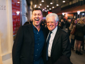 Hello, Dolly!'s choreographer Warren Carlyle and director Jerry Zaks are all smiles for opening night.
