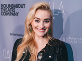 Broadway's Betsy Wolfe flashes a smile.