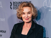 The evening's honoree Jessica Lange works it on the red carpet.