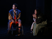 Kyle Beltran as Brom and Jennifer Kim as Rona in The Amateurs