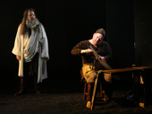 Thomas Jay Ryan as Larking and Michael Cyril Creighton as Gregory in The Amateurs. 