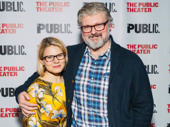 Awesome theater couple Celia Keenan-Bolger and John Ellison Conlee spend date night at The Low Road.