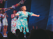 Escape to Margaritaville's Lisa Howard takes a bow.