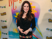 Beautiful leading lady Chilina Kennedy spends a night off in Margaritaville.