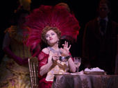 Bernadette Peters as Dolly Levi in Hello, Dolly!. 