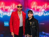 RuPaul and Ari Gold attend opening night of Angels in America.
