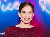 Stage and screen star Anna Chlumsky flashes a smile.