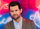 Billy Eichner attends the Broadway opening of Angels in America.