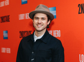 Broadway favorite Aaron Tveit snaps a pic.
