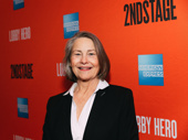 Two-time Tony winner Cherry Jones steps out for opening night of Lobby Hero.