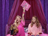 Kerry Butler as Mrs George and Erika Henningsen as Cady in Mean Girls.