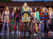 Barrett Wilbert Weed as Janis and the cast of Mean Girls. 