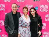 Jerry Seinfeld arrives with his wife, author Jessica Seinfeld and daughter Sascha Seinfeld.