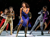 Ariana DeBose as Disco Donna and the cast of Summer: The Donna Summer Musical.