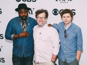 Lobby Hero Tony nominees Brian Tyree Henry and Michael Cera circle up with scribe Kenneth Lonergan.