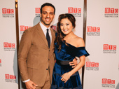 The Band's Visit and Mean Girls Tony nominees Ari'el Stachel and Ashley Park pal around.