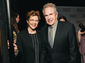Warren Beatty, pictured here with wife Annette Benning, recieved the Actor's Fund Medal of Honor.