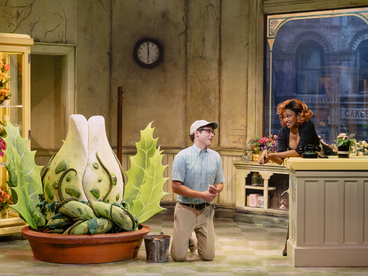 Feed on New Photos of Joshua Bassett and Joy Woods in Little Shop of Horrors