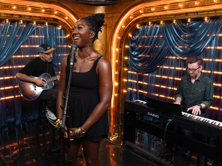 Watch Hadestown's Amber Iman Bring the Underworld Heat With 'Our Lady of the Underground'