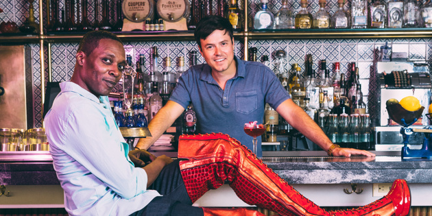 Kinky Boots Stars Alan Mingo Jr. &amp; Aaron C. Finley on