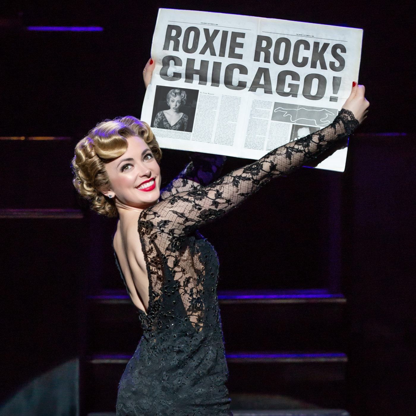 Chicago Star Oakley 'Painting the Sky Bright Red Roxie' and Favorite Pie | Broadway Buzz | Broadway.com