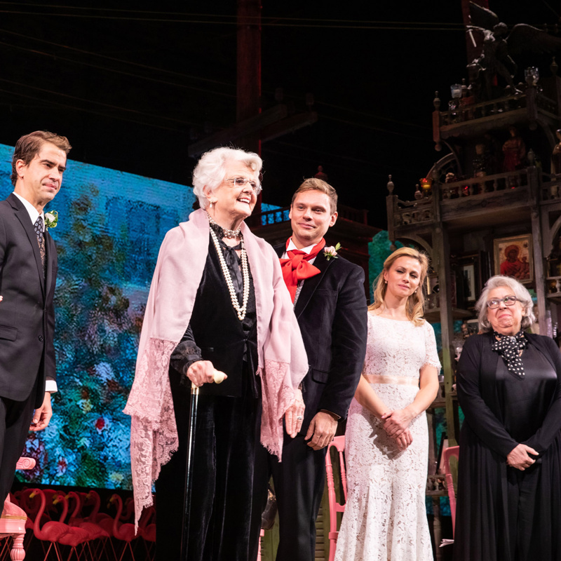 See Angela Lansbury More Stars Bow In The Roundabout S The Importance Of Being Earnest Benefit Broadway Buzz Broadway Com