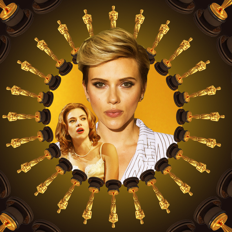 Two Time Academy Award Nominee Scarlett Johansson Is Also A Two