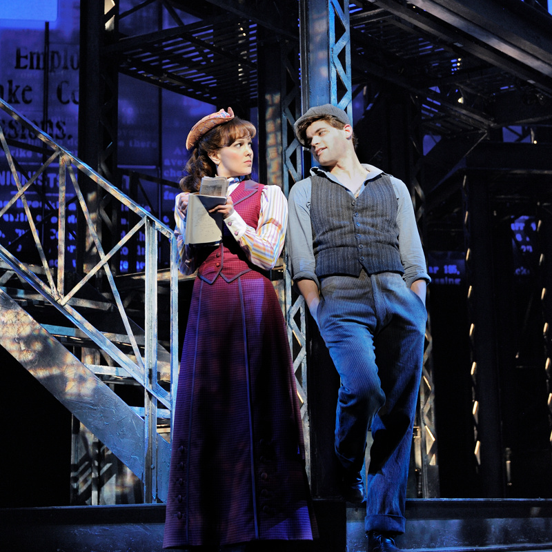 Seize The Camera Jeremy Jordan Original Cast Will Reunite For Newsies On Screen Broadway Buzz Broadway Com