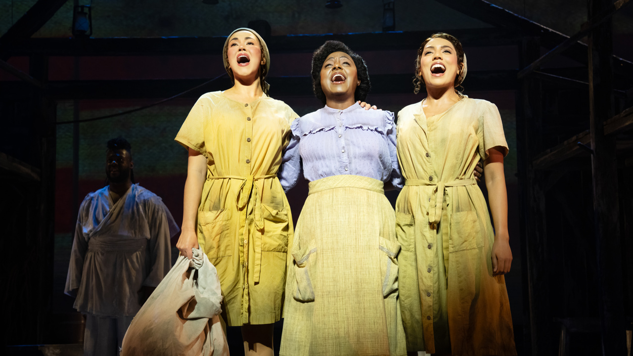 First Look: Solea Pfeiffer, Liisi LaFontaine and Ledisi in Broadway’s Wanted